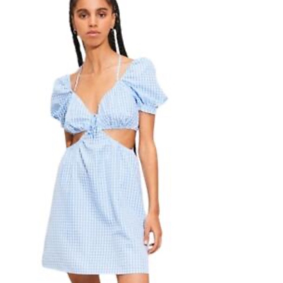 Divided Dresses & Skirts - Blue Gingham Women's Dress